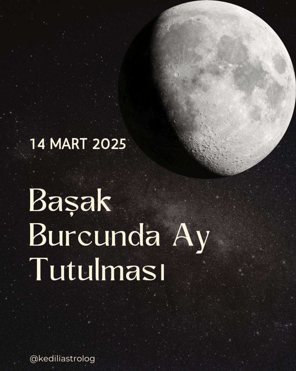 Başak Burcunda Tam Ay Tutulması: Ektiğini Biçme Zamanı (14 Mart&nbsp;2025)