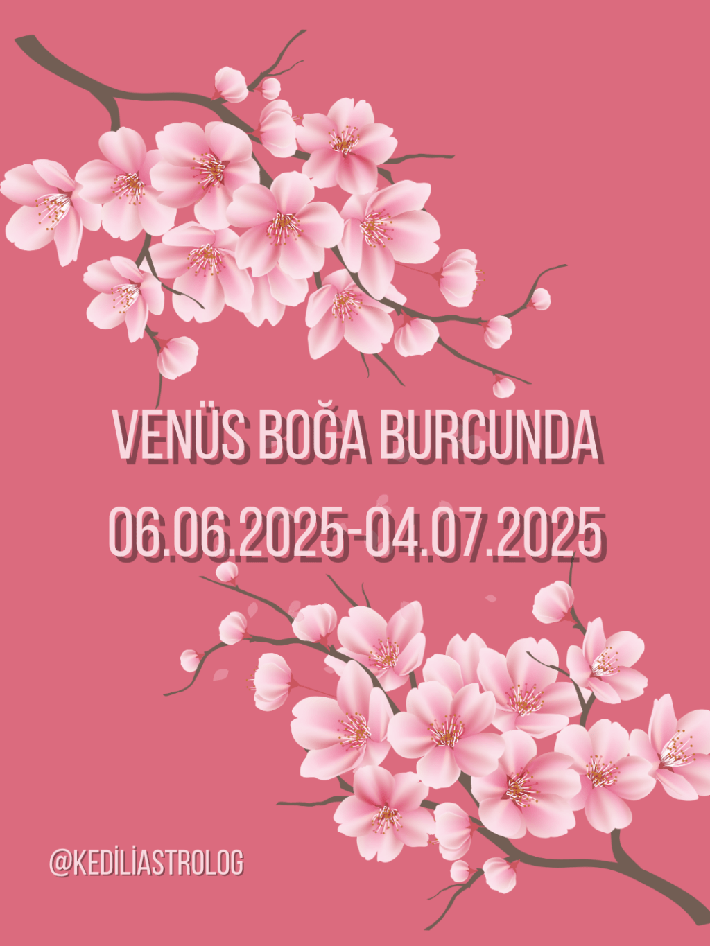 💋 Venüs Boğa Burcunda (6 Haziran – 4 Temmuz&nbsp;2025)